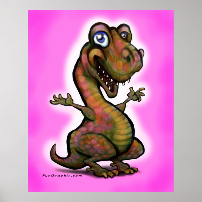 Baby T-Rex Poster (Vorne)