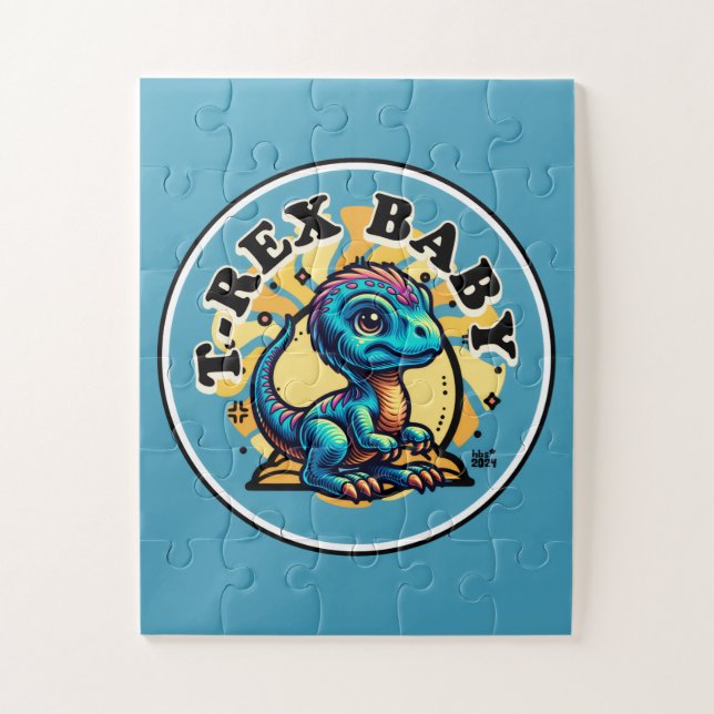 Baby T-Rex Puzzle (Vertikal)