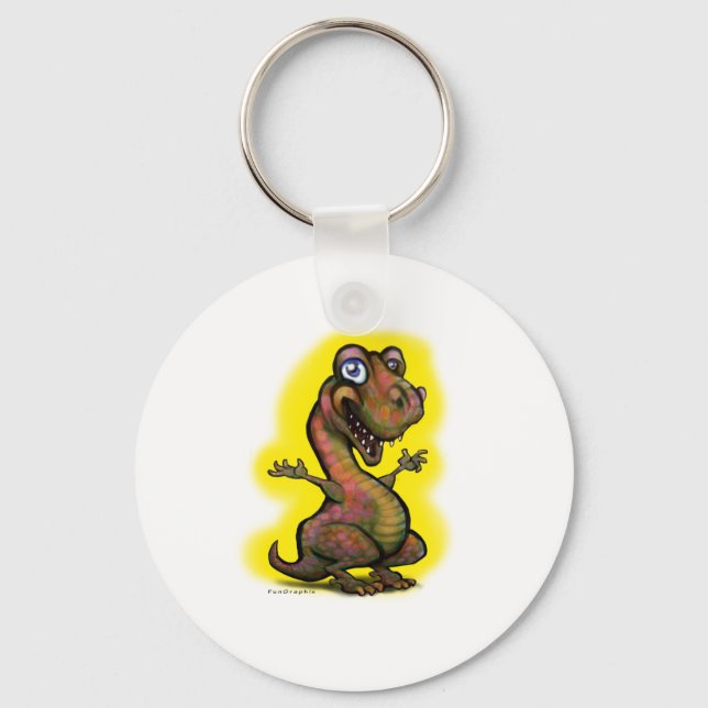 Baby T-Rex Schlüsselanhänger (Vorderseite)