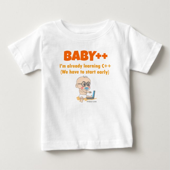 Baby ++ t-shirt (Vorderseite)