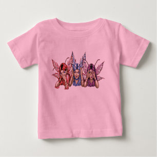 Baby-T - Shirt 3 Feen (sprechen Sie, sehen Sie u.