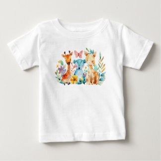 Baby T Shirt Animals