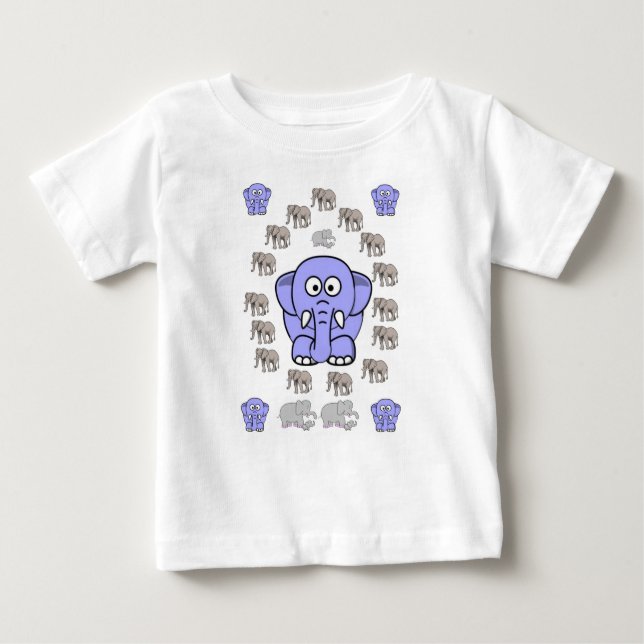 Baby T - Shirt Elephant (Vorderseite)