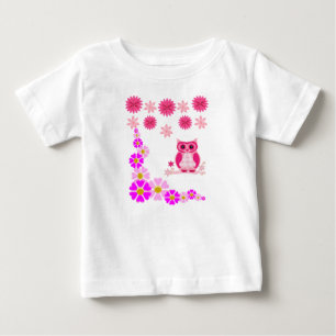 Baby-T-Shirt Eule Baby T-shirt
