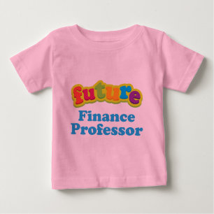 Baby-T - Shirt Finanzprofessor-(Zukunft) Säugling