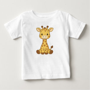 Baby T - Shirt, Giraffe Shirt, Safari Baby, Dschun T-shirt