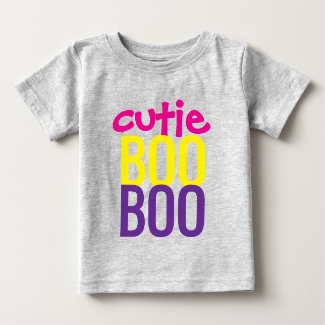 Baby T-Shirt : HALLOWEEN Cutie Boo #8 (Vorderseite)