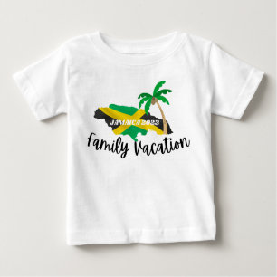 Baby T - Shirt: Jamaica Familienurlaub Baby T-shirt