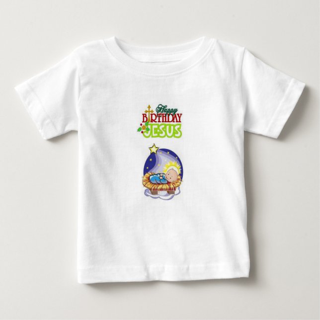 Baby T - Shirt Jesus (Vorderseite)