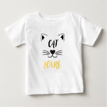 Baby T - Shirt Katzenliebhaber