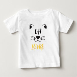 Baby T - Shirt Katzenliebhaber