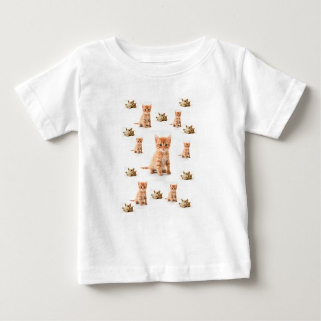 Baby T - Shirt Kitten (Vorderseite)