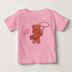 Baby-T-Shirt: Kleiner Cowboy auf Abenteuer Baby T-shirt