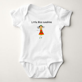 Baby T-shirt "Little Miss sunshine" Baby Strampler