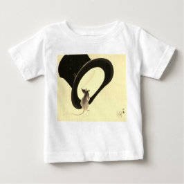 BABY-T - SHIRT-MAUS MIT TOP-HUT BABY T-SHIRT