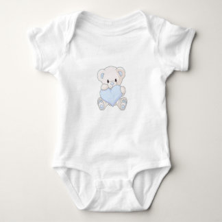 Baby-T-Shirt mit einem Bären Baby Strampler