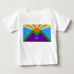 Baby T - Shirt mit Fahne von Manitou Springs