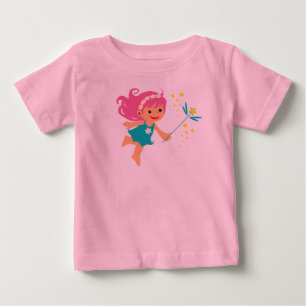 Baby-T-Shirt mit Feen-Mädchen Baby T-shirt