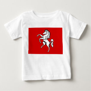 Baby T - Shirt mit Flag Kent, England