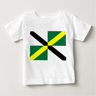 Baby T - Shirt mit Flag von Monterey City, USA.