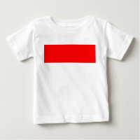 Baby T - Shirt mit Flagge Indonesiens