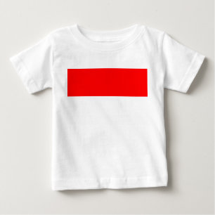Baby T - Shirt mit Flagge Indonesiens