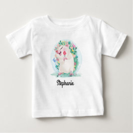 Baby-T - Shirt mit individuelle Name | Piglet Prin