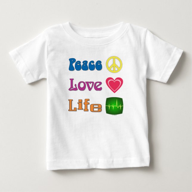 Baby-T-Shirt oder einteiliger Overall. Baby T-shirt (Vorderseite)