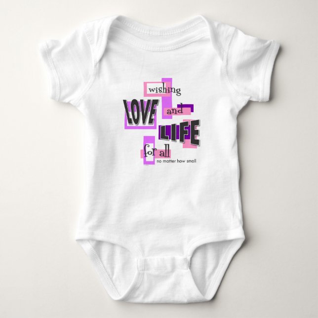Baby t-shirt or one-piece. baby strampler (Vorderseite)