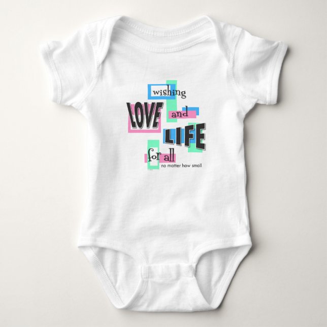 Baby t-shirt or one-piece. baby strampler (Vorderseite)
