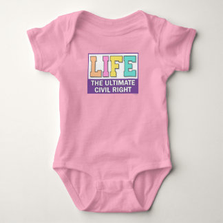 Baby t-shirt or one-piece. strampler