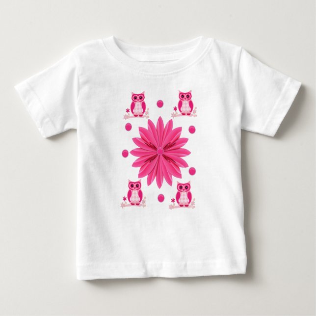 Baby T - Shirt Owl (Vorderseite)