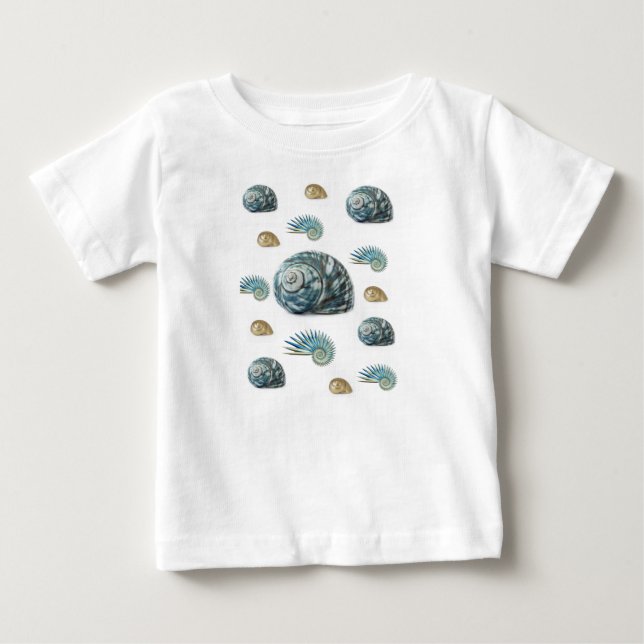 Baby T - Shirt Seashell (Vorderseite)