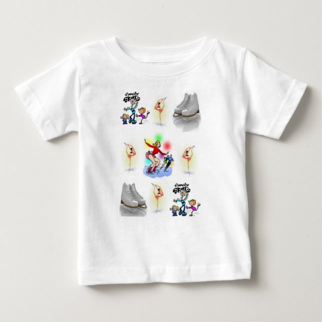 Baby T - Shirt Skate (Vorderseite)