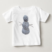 Baby T - Shirt - Snowman