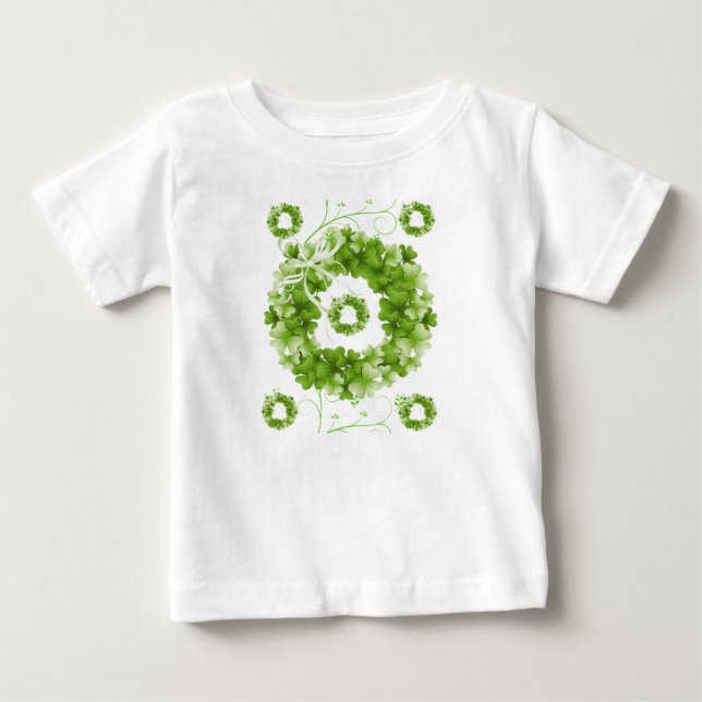 Baby T - Shirt St. Patrick's Day (Vorderseite)