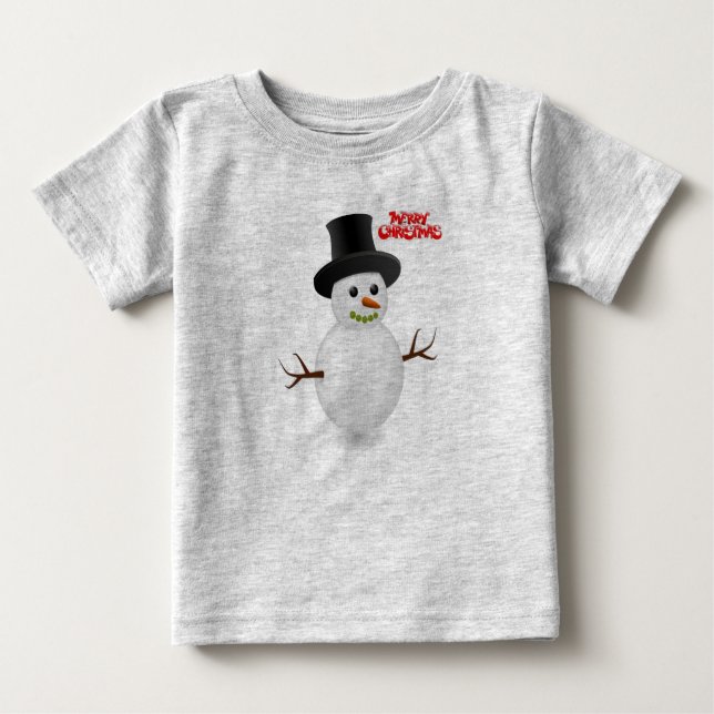 Baby T - Shirt Weihnachten (Vorderseite)