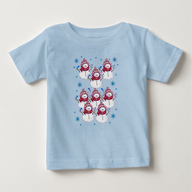 Baby T - Shirt Weihnachten (Vorderseite)
