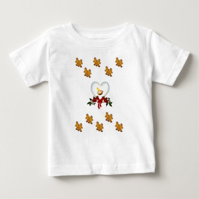 Baby T - Shirt Weihnachten (Vorderseite)