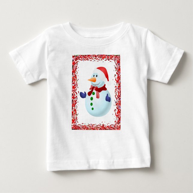 Baby T - Shirt Weihnachten (Vorderseite)