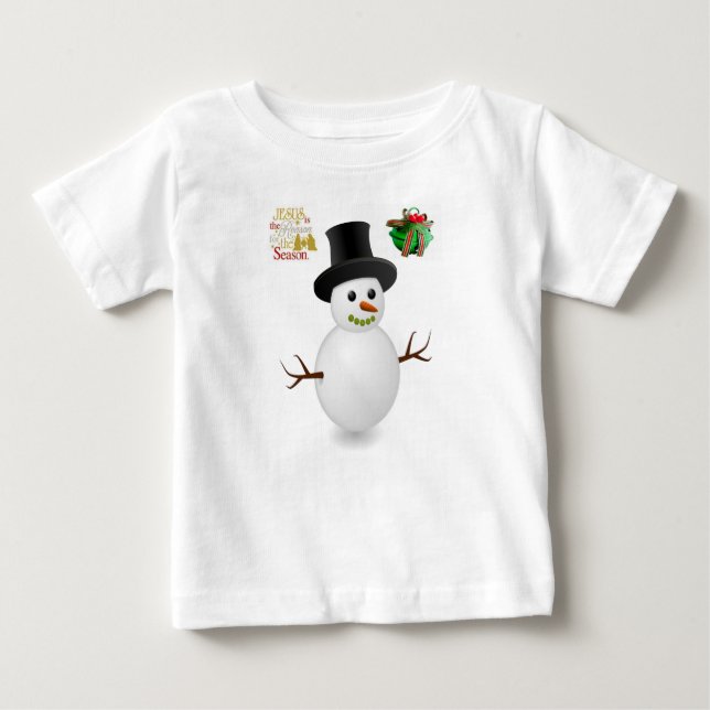 Baby T - Shirt Weihnachten (Vorderseite)