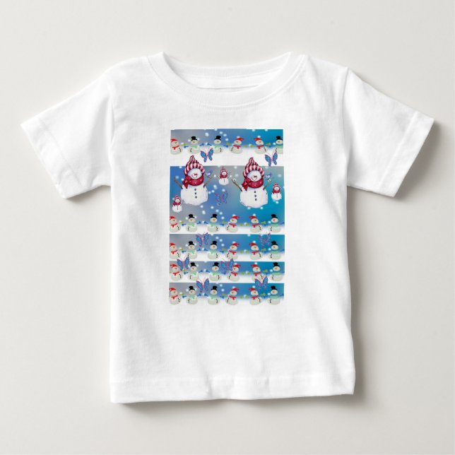 Baby T - Shirt Weihnachten (Vorderseite)