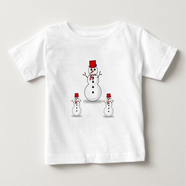 Baby T - Shirt Weihnachten (Vorderseite)