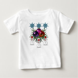 Baby-T-Shirt Weihnachten Baby T-shirt