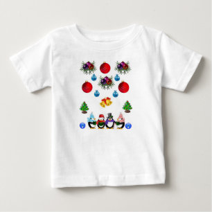 Baby-T-Shirt Weihnachten Baby T-shirt