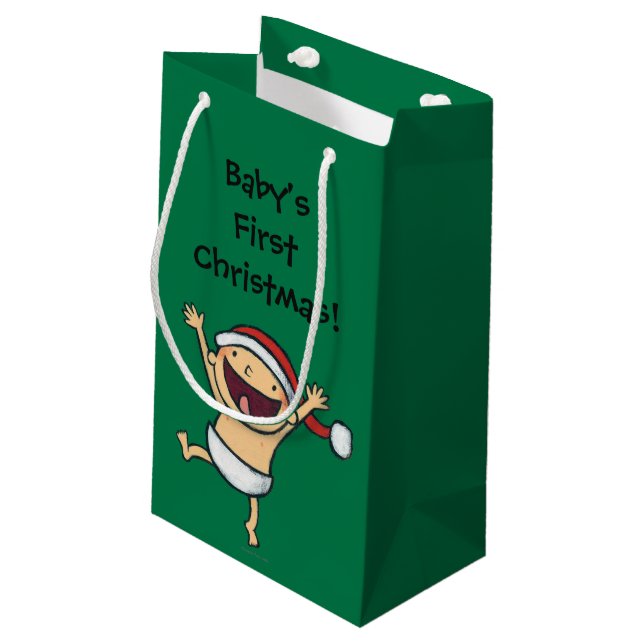 Baby-Tanzen Leslie Patricellis in der Kleine Geschenktüte (Rückseite Schrägansicht)