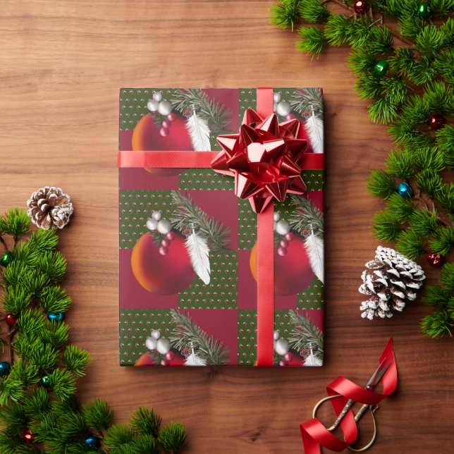 Baby-Taube Geschenkpapier (Feiertagsgeschenk)