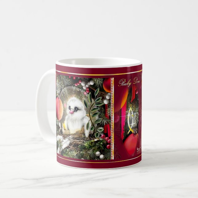 Baby-Taube Kaffeetasse (Vorderseite Links)