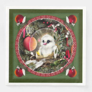 Baby-Taube Serviette
