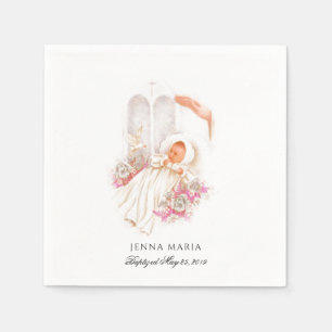 Baby-Taufe-Taufreligiöses traditionelles Serviette